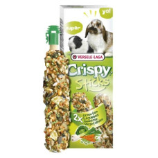 Crispy Sticks - Vegetais - Coelho/Por. da Índia 2x55g
